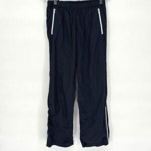 Old Navy Navy Track Pants Zip Pockets Lined Retro Athletic Womens M